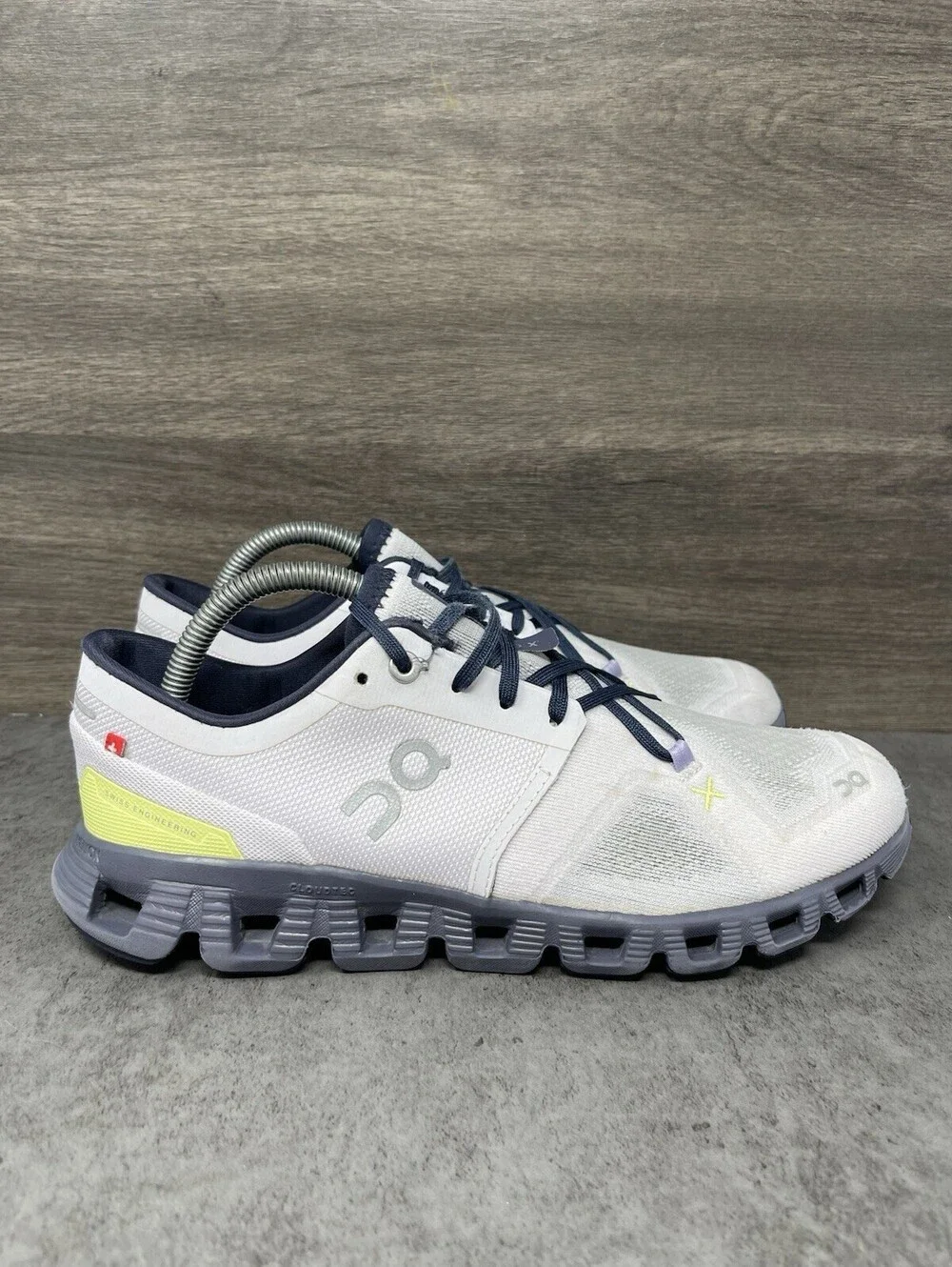 On Cloud X 3 Womens Size 9 Orchid Iron CloudTec Speedboard Running Training